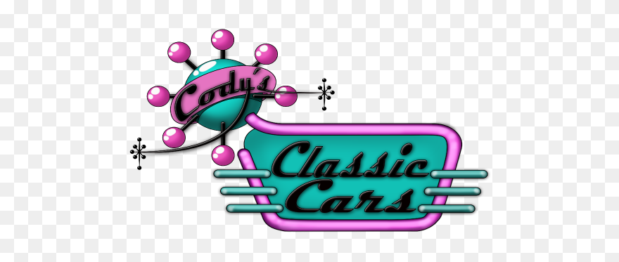 Cody"s Classic Cars - Graphic Design Clipart