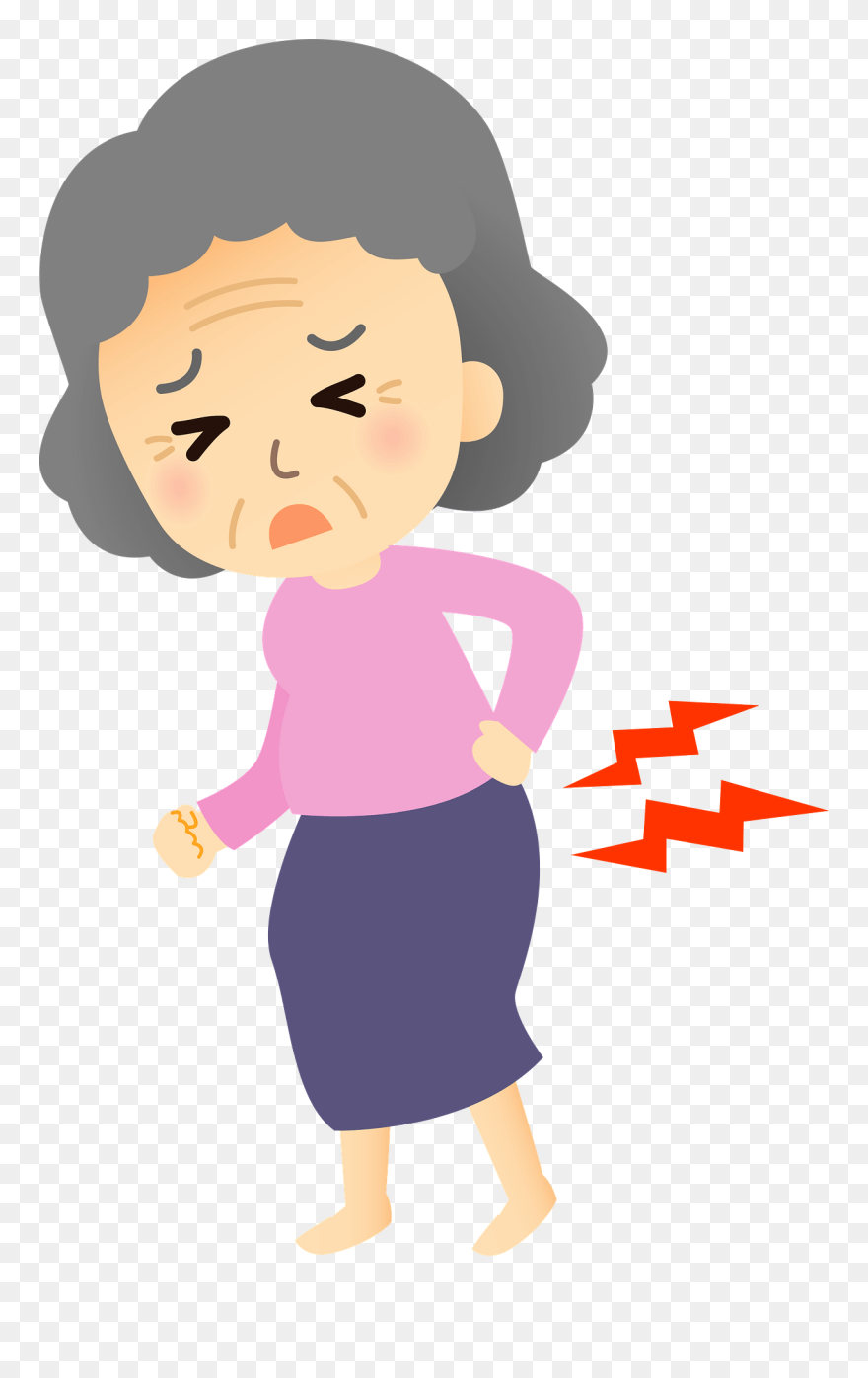 痛み 腰痛 イラスト 無料 Clipart