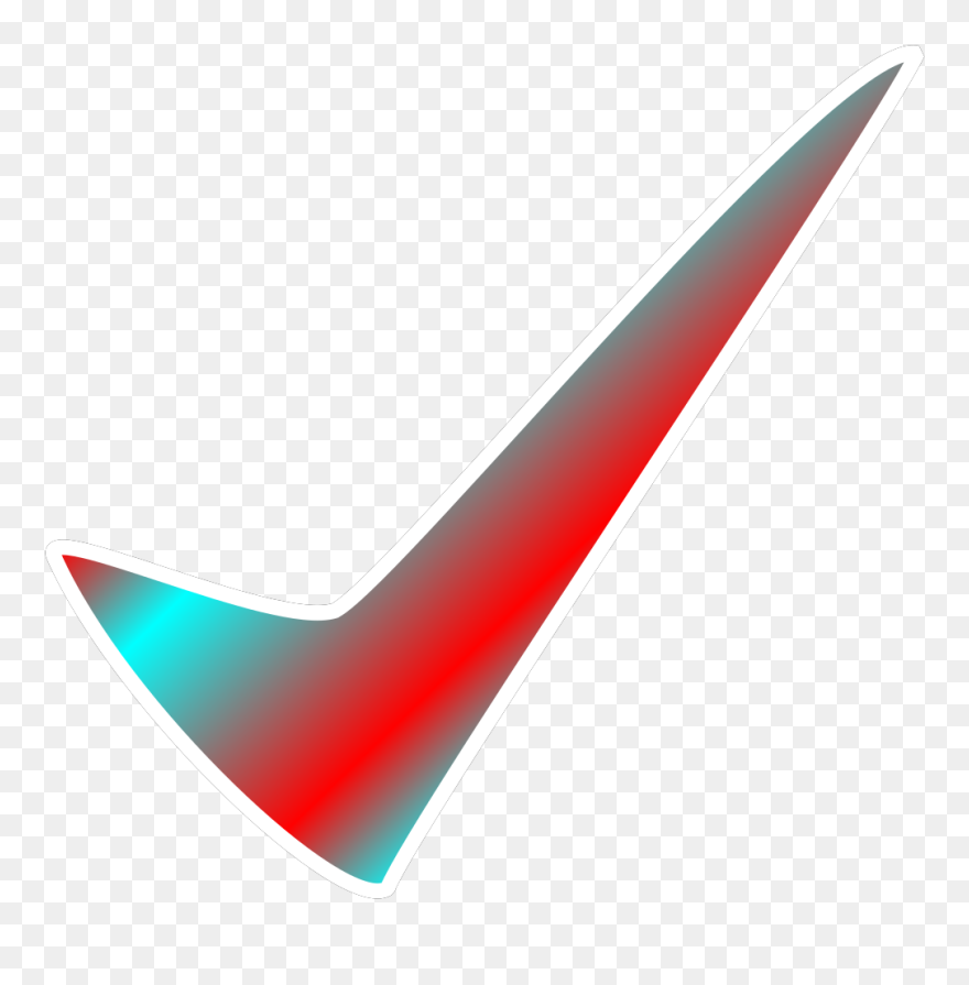 Bicolor Check Svg Clip Arts - Clip Art - Png Download