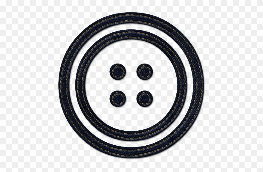 28 Collection Of Button Clipart Black And White - Png Download