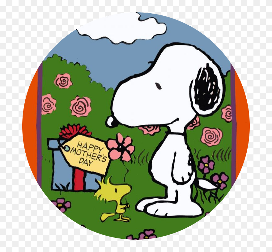Snoopy Happy Mothers Day Clipart