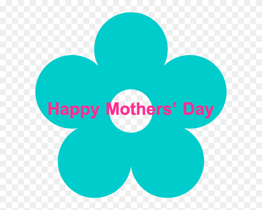 Clip Art Color Flower - Png Download