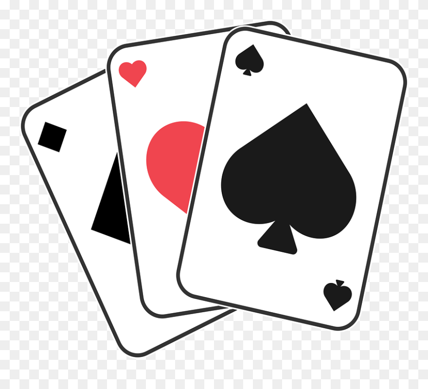 Transparent Casino Cards Png - Playing Cards Vector Png Clipart