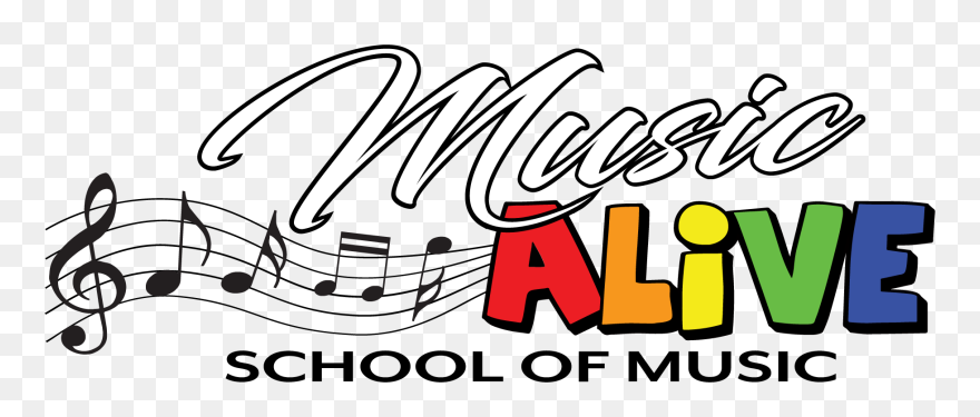 Music Alive School Of Music Logo Clipart