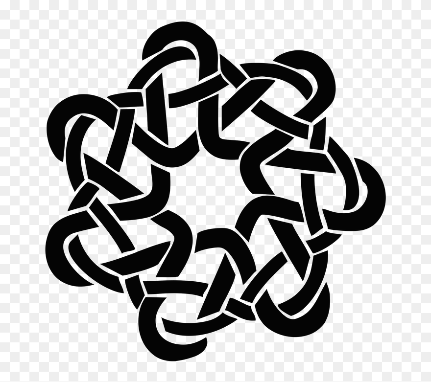 Transparent Celtic Knot Png - Celtic Knots Silhouette Clipart