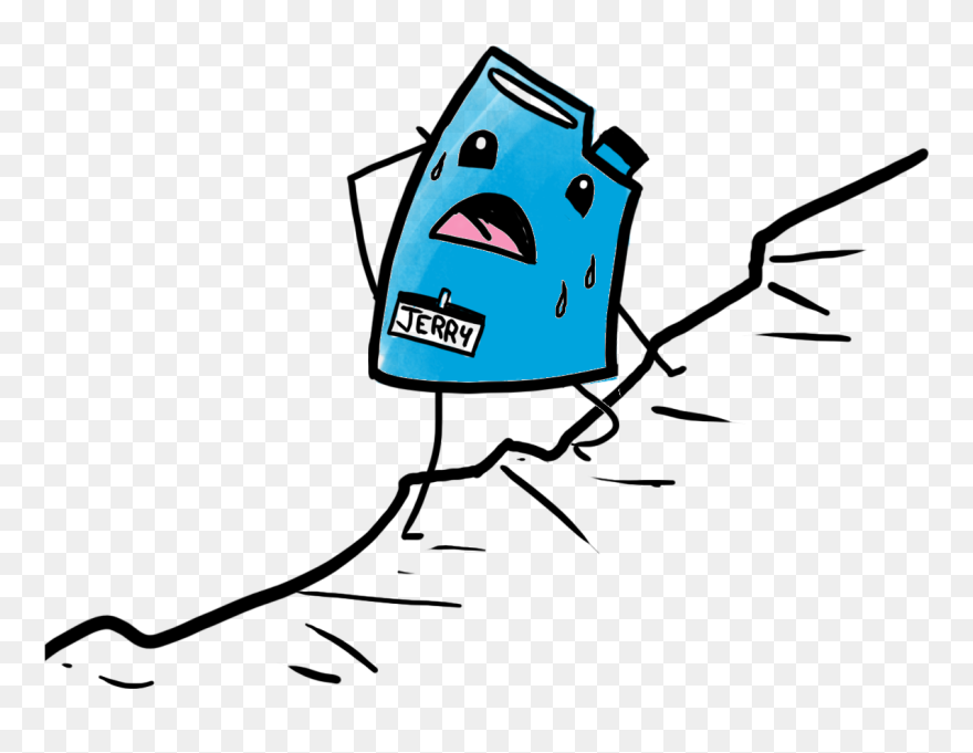 Jerry Walks For Water Clipart