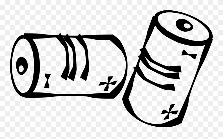 Vector Illustration Of Electrical Energy Power Source Clipart