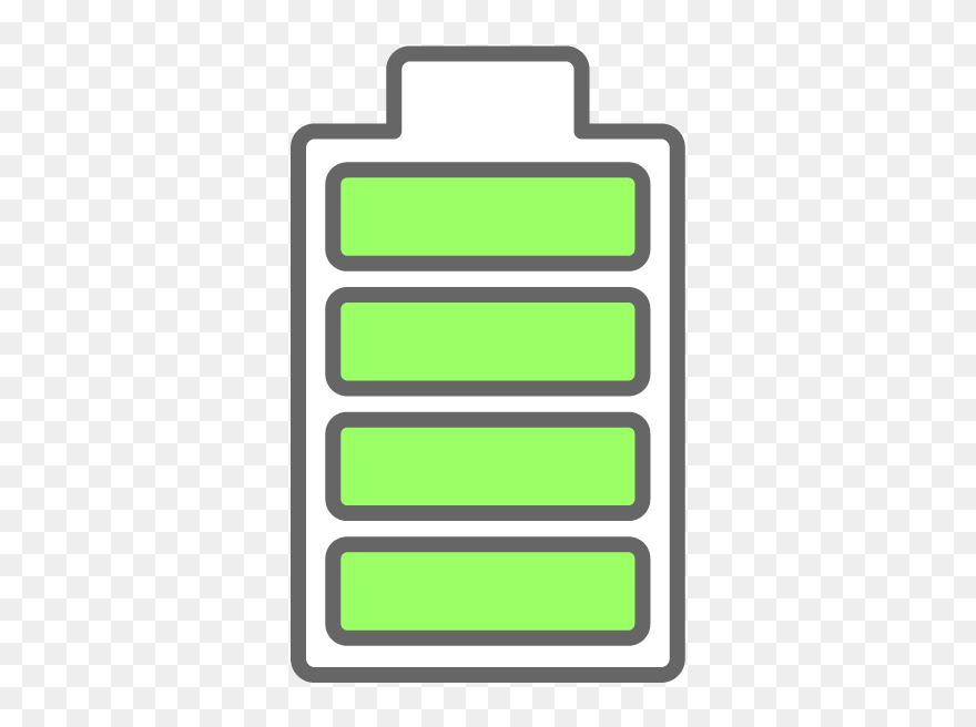 Full Battery Clipart - Png Download