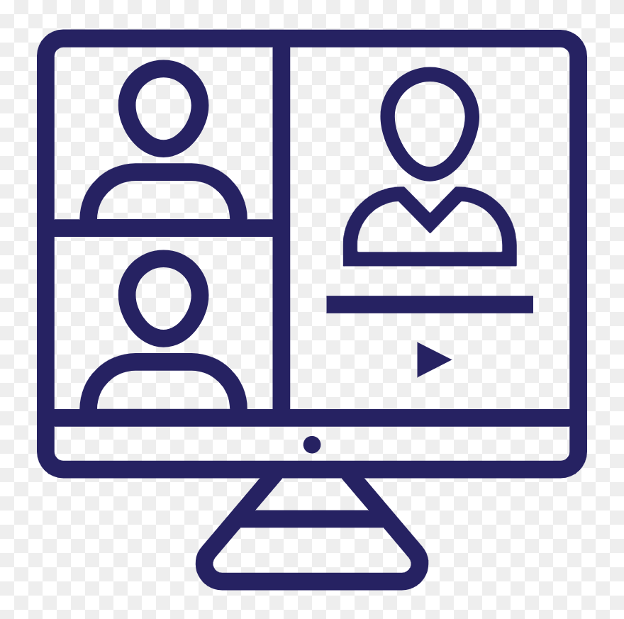 Zoom Breakout Room Slides Clipart