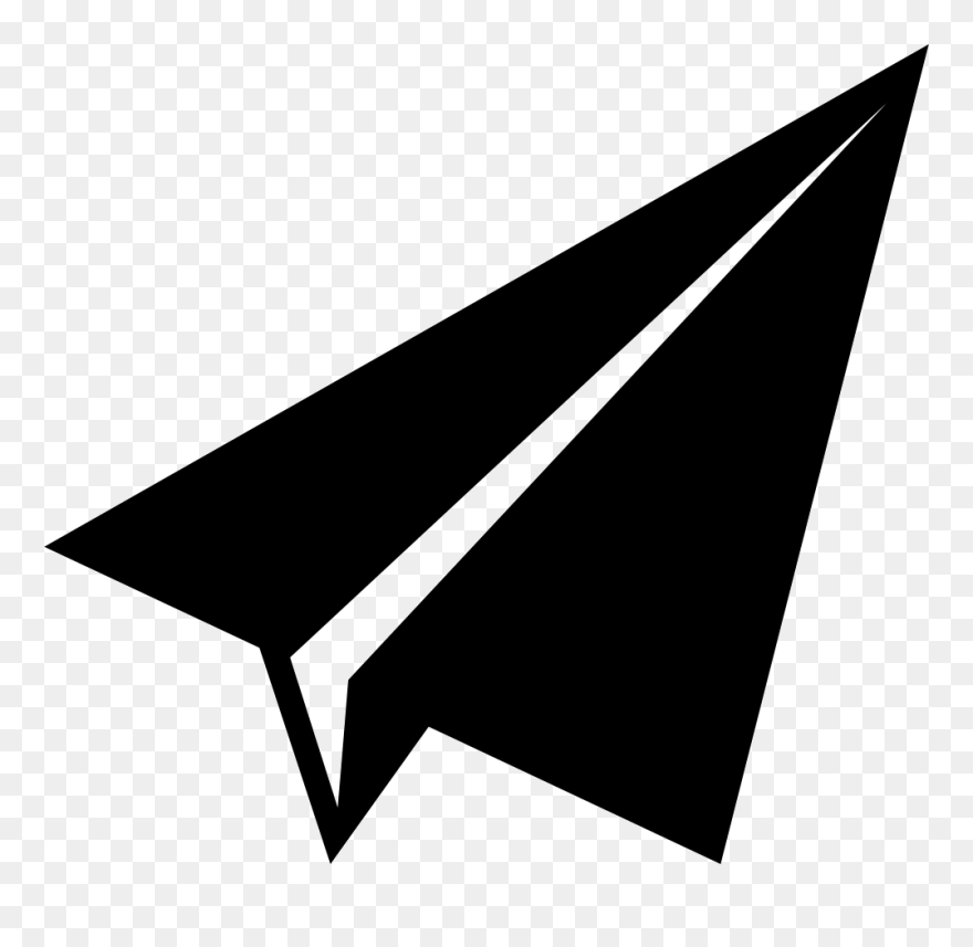 Png File Svg - Icon Png Paper Plane Clipart