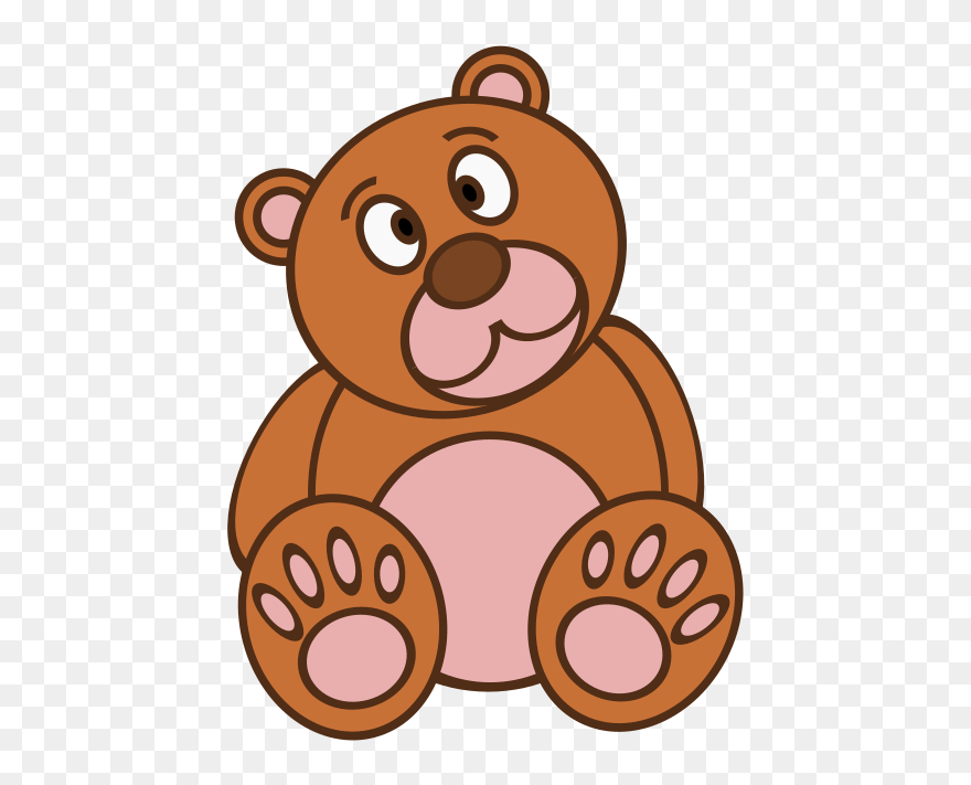 Oso Elíptico, Ellipse Bear - Dzień Pluszowego Misia W Bibliotece Clipart