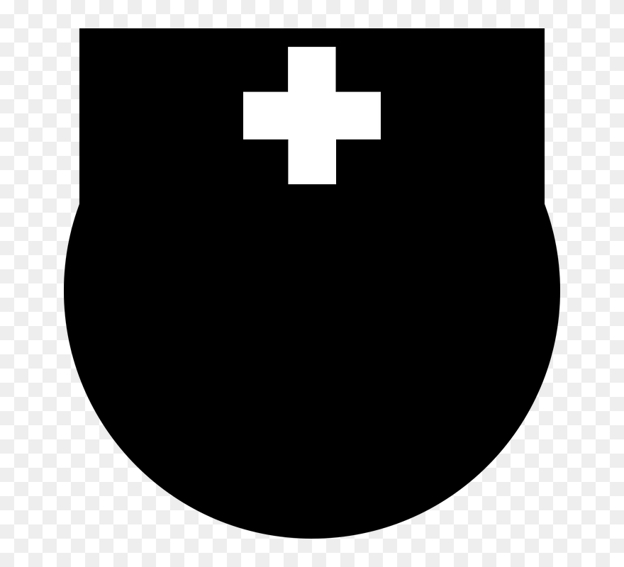 White Hospital Cross Clipart Jpg Download Collection - Cross - Png Download