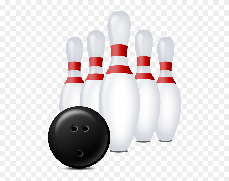 Bowling Pin Bowling Ball Ten-pin Bowling - Quille Clipart - Png Download