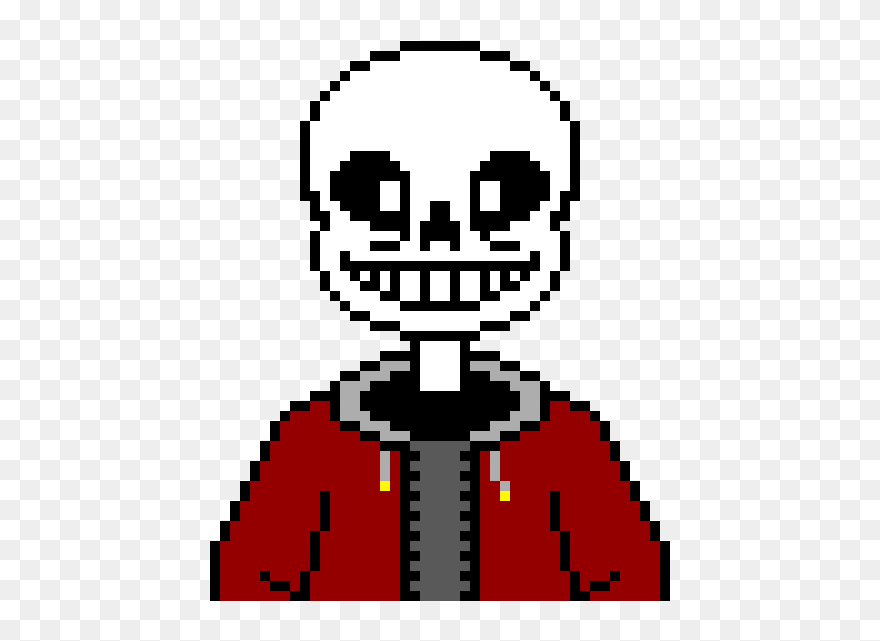 Sans Pixel Art Clipart