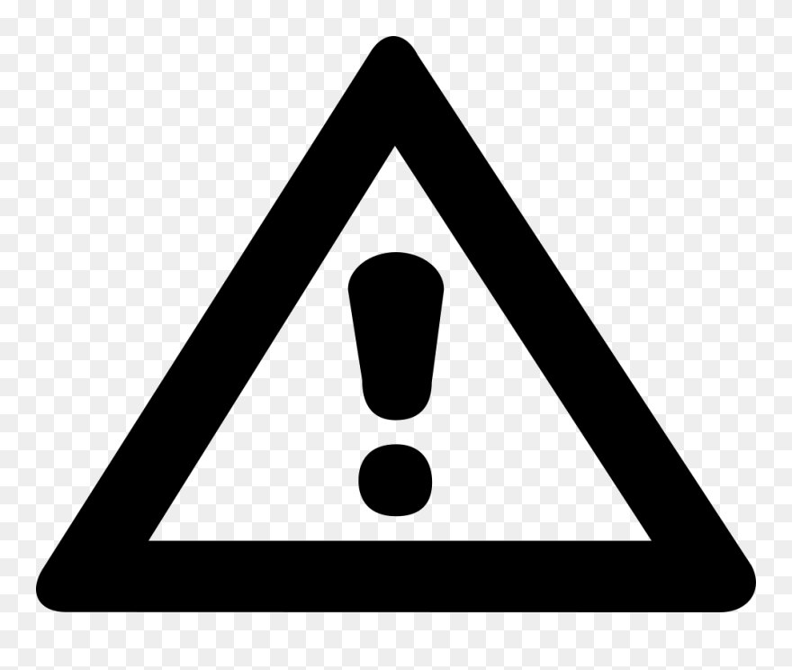 Warning Sign - Traffic Sign Clipart