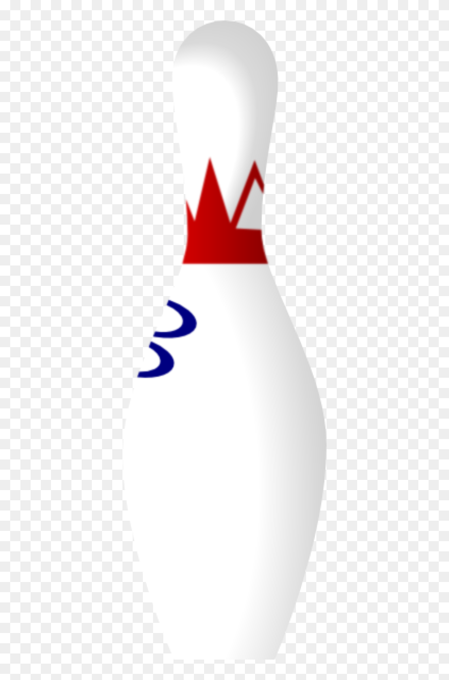 Transparent Bowling Pin Clipart - Bowling Pin - Png Download
