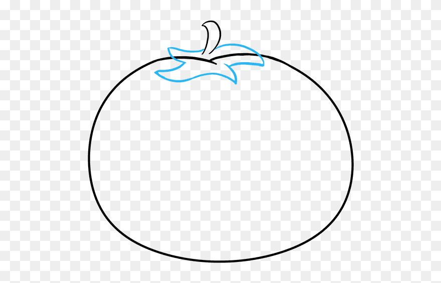 How To Draw Tomato Clipart
