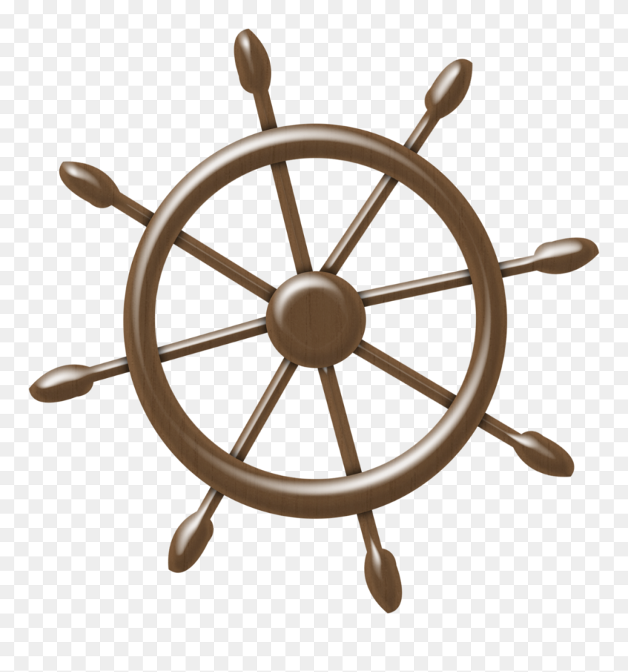 Ship Wheel No Background Clipart