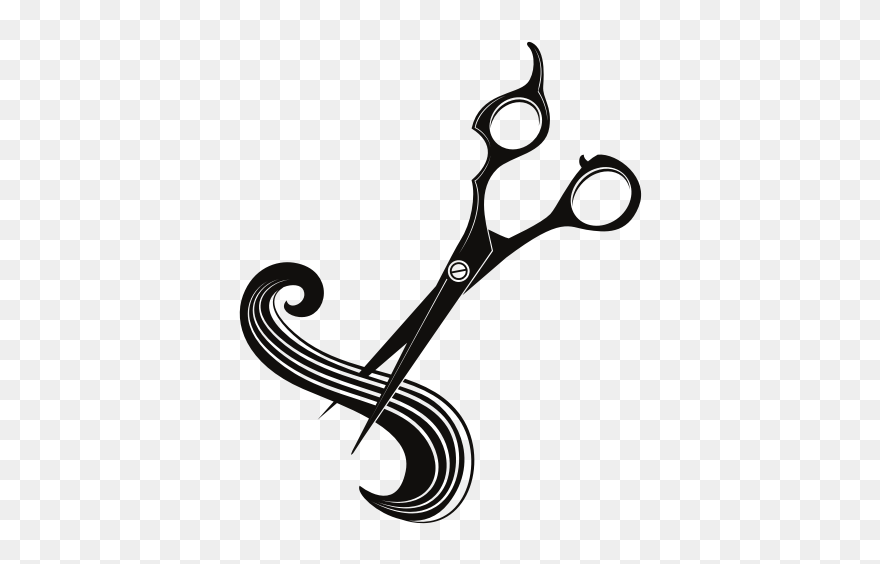 Scissors Cut Hair - Hair Svg Free Clipart