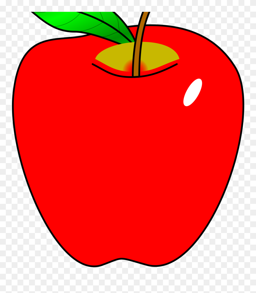 1 Apple Clip Art - Png Download
