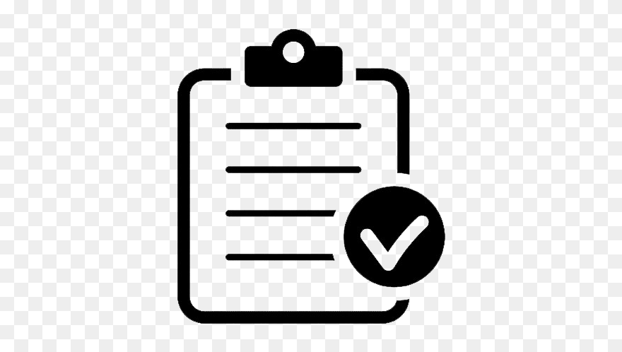 Clipboard Checklist Png Clipart - Patient Reported Outcomes Icon Transparent Png