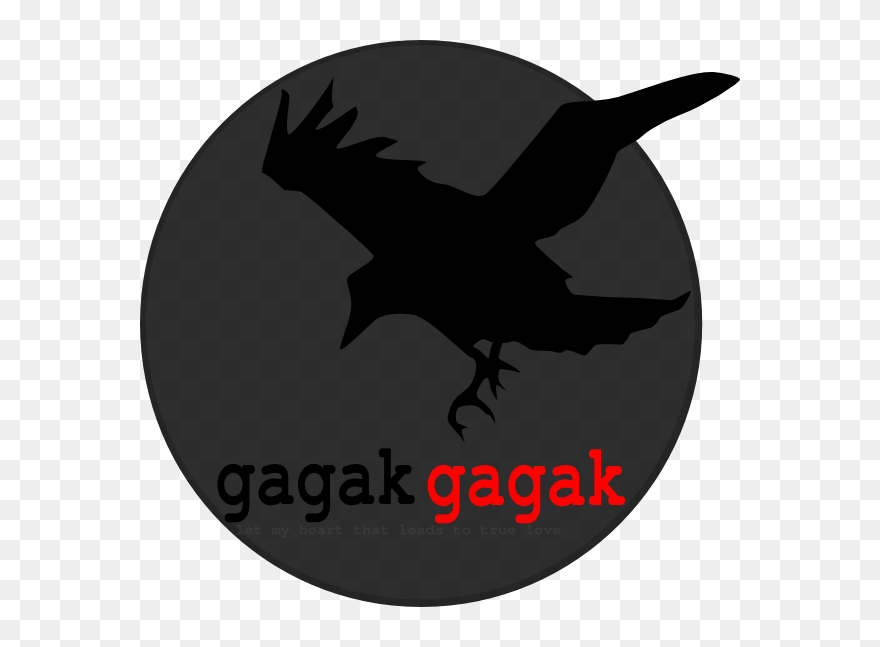 Raven Silhouette Clipart