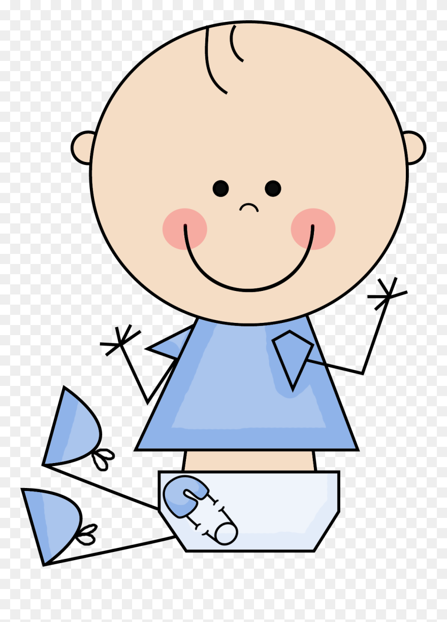 Dibujo De Bebe De Palitos Clipart