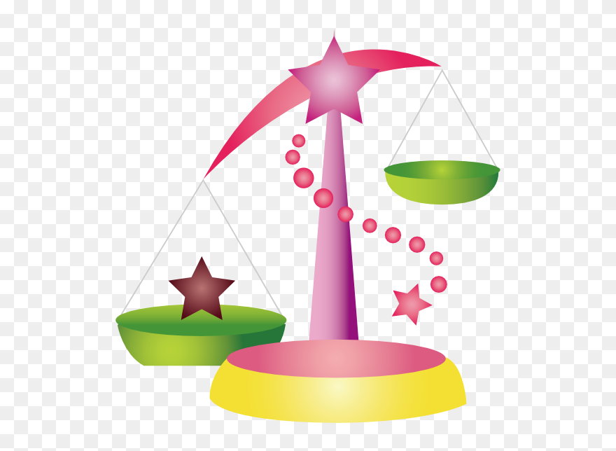 Scale Clipart Cute, Scale Cute Transparent Free For - Gold Weighing Scale Clipart - Png Download