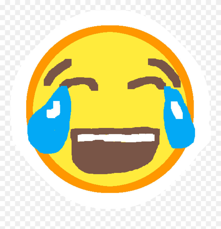 Transparent Laughing Emoji Clipart - Clip Art - Png Download