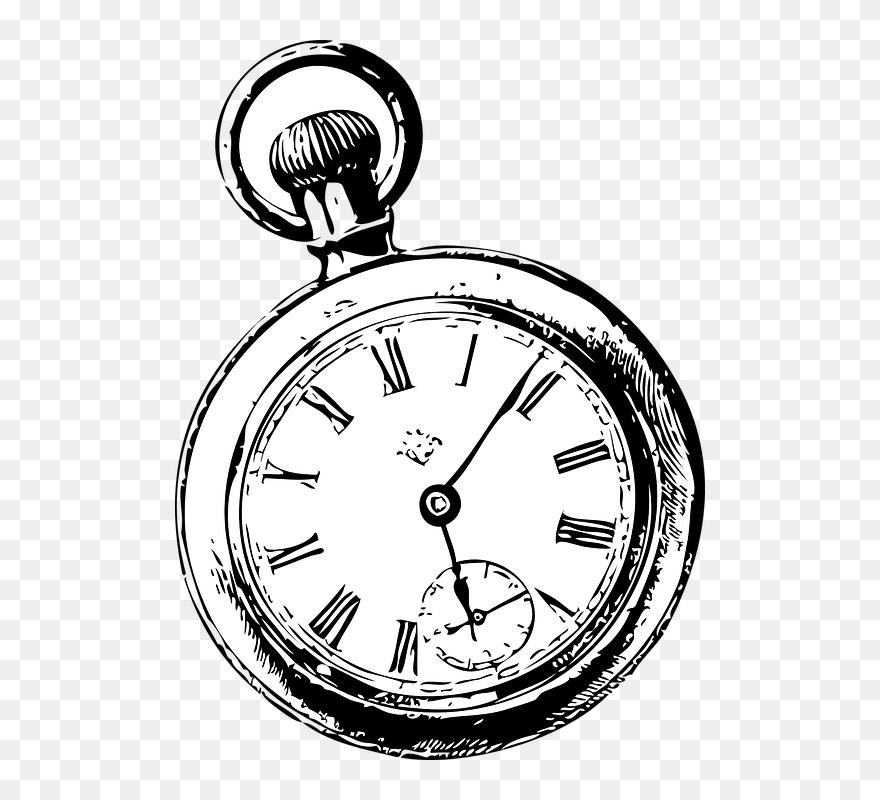 Se En Google Desde Imaginacion Infinita - Pocket Watch Sketch Clipart