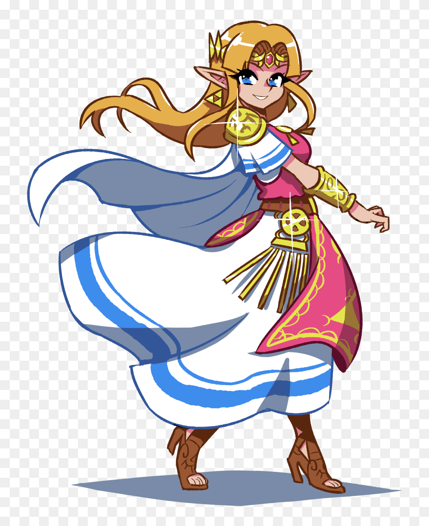 Zelda Smash Bros Ultimate Clipart