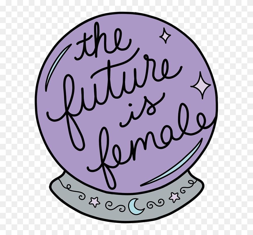 #crystalball #psychic #freetoedit - Feminist Stickers Clipart