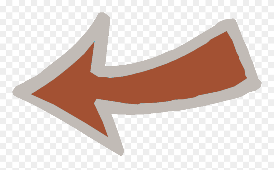 Curved Arrow Clipart Picture Transparent Stock Arrows - Transparent Arrow Brown Png