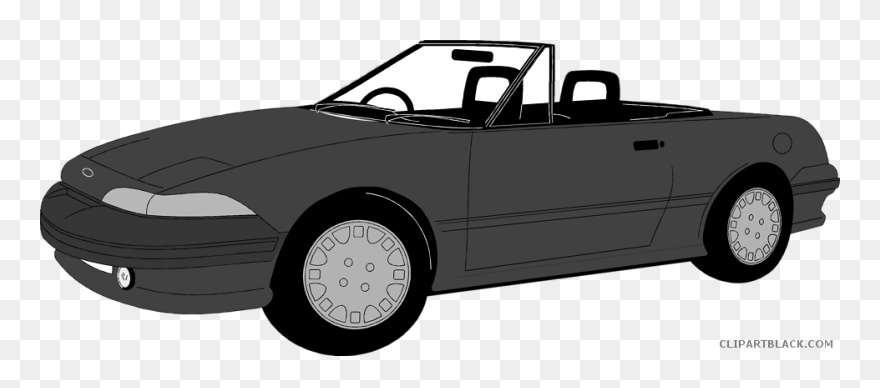 Sports Car Clipart Black And White Clipart Free Stock - Transparent Background Pink Car Clipart - Png Download