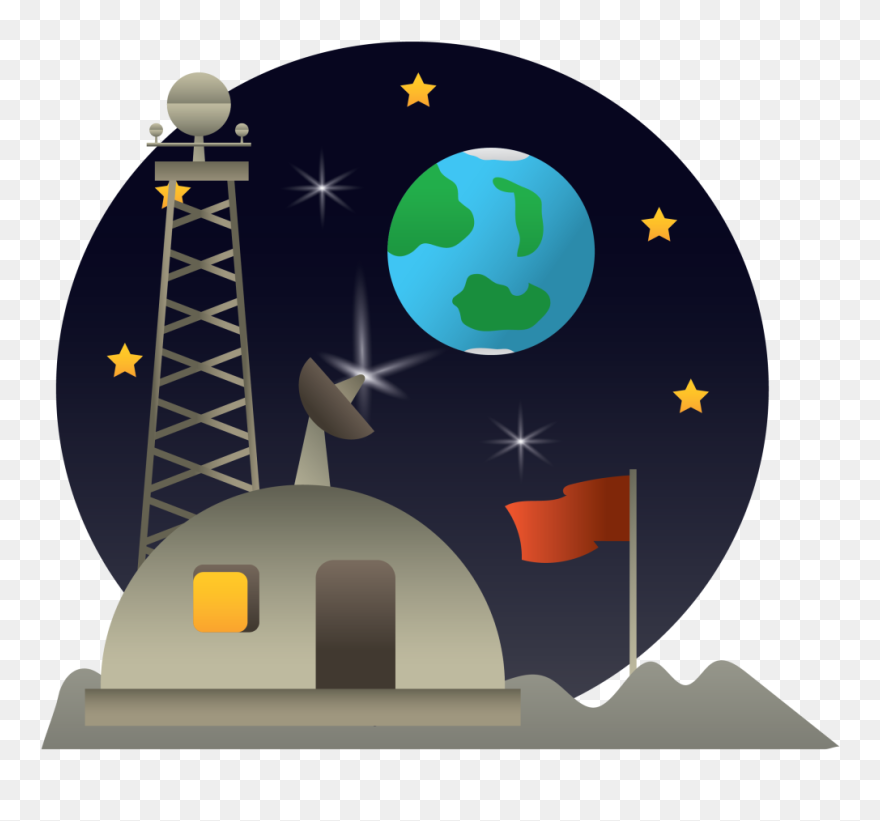 Space-station - Illustration Clipart