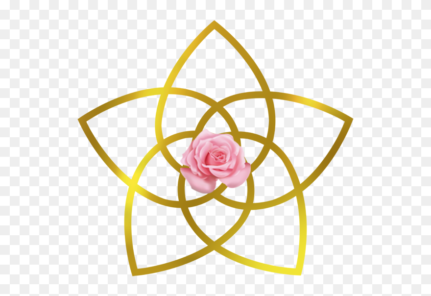 Pentagram Flower Clipart