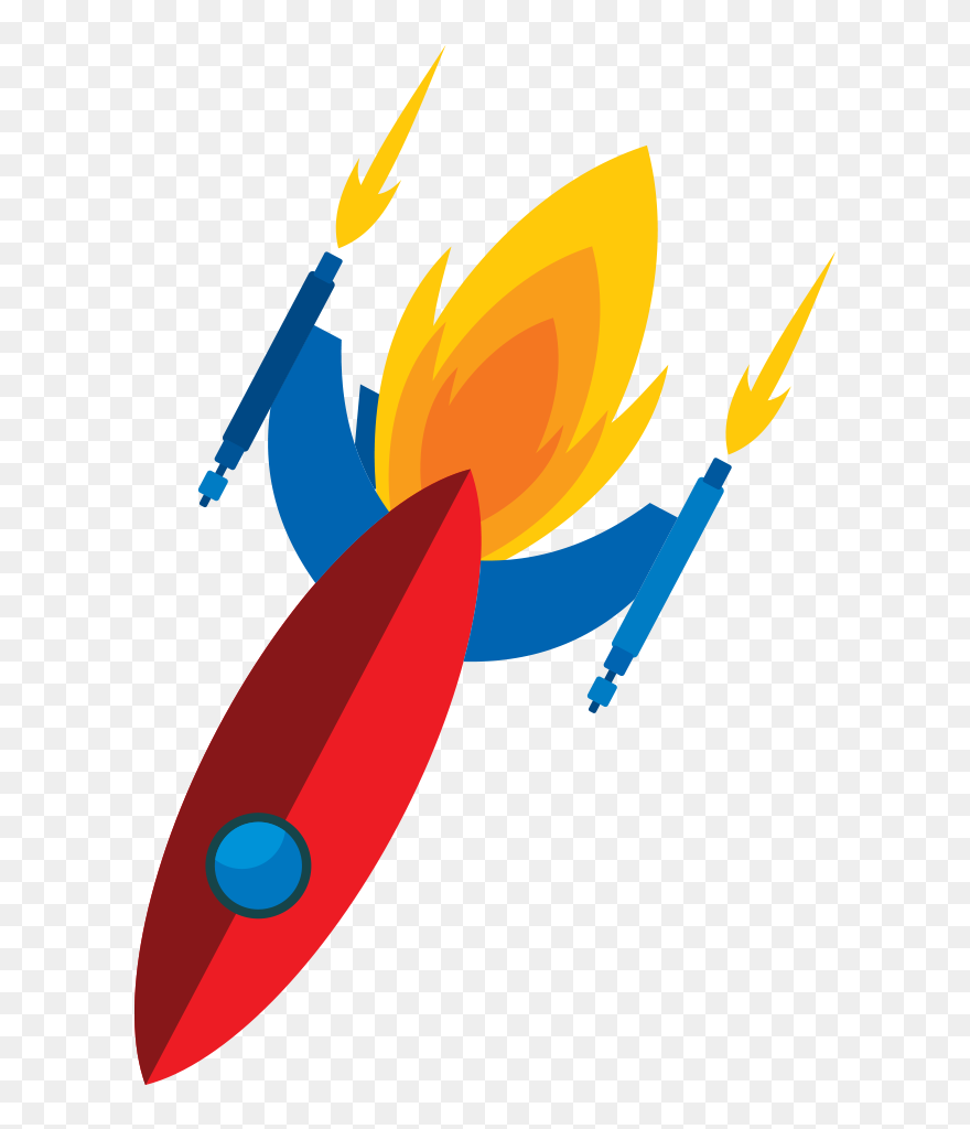 Rocket - Graphic Design Clipart