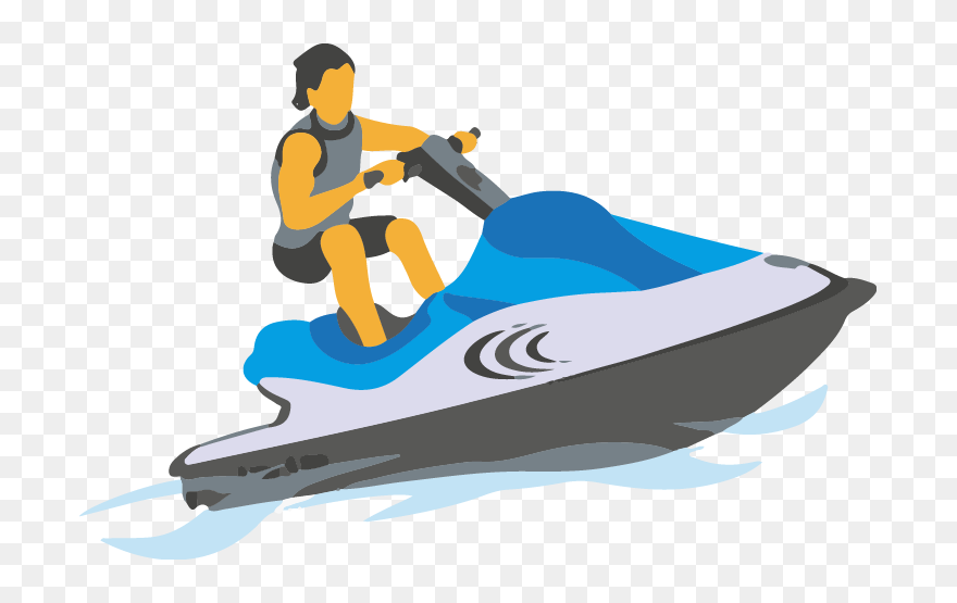 Jet Ski Cartoon Download Jet Ski Cartoon Download - Jet Ski Clipart - Png Download