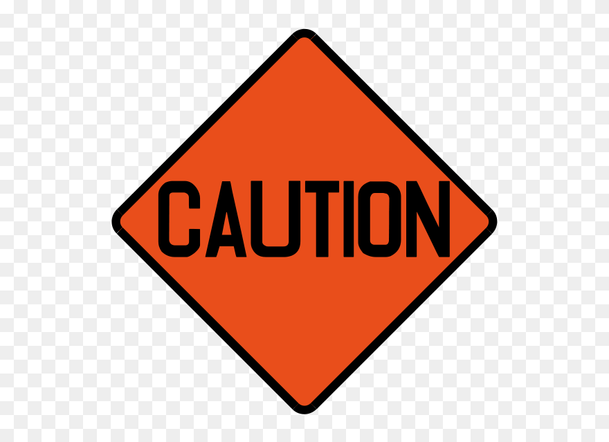 Pics Of Caution Signs - Traffic Sign Clipart