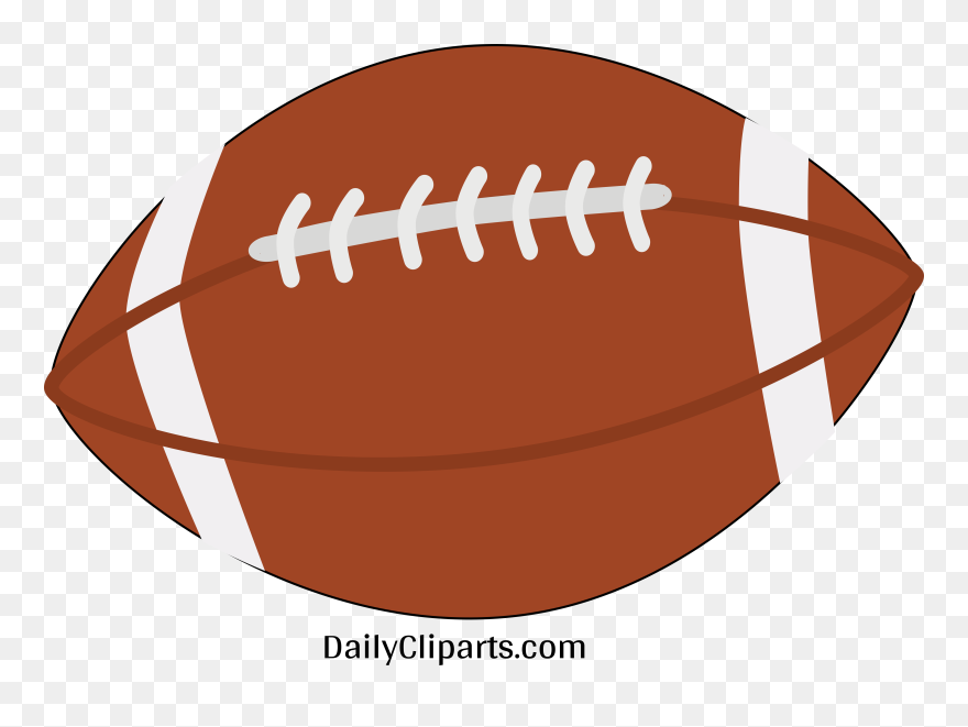 Clipart Rugby Ball - Png Download
