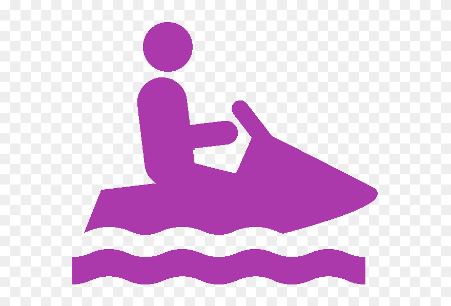 Jetski Icon - Jet Ski Clip Art - Png Download