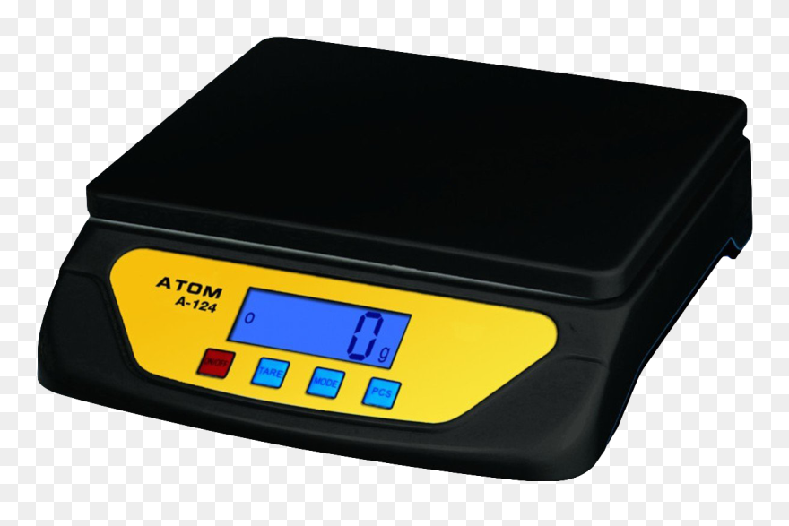 Transparent Scale Clipart - Digital Weighing Scale Png