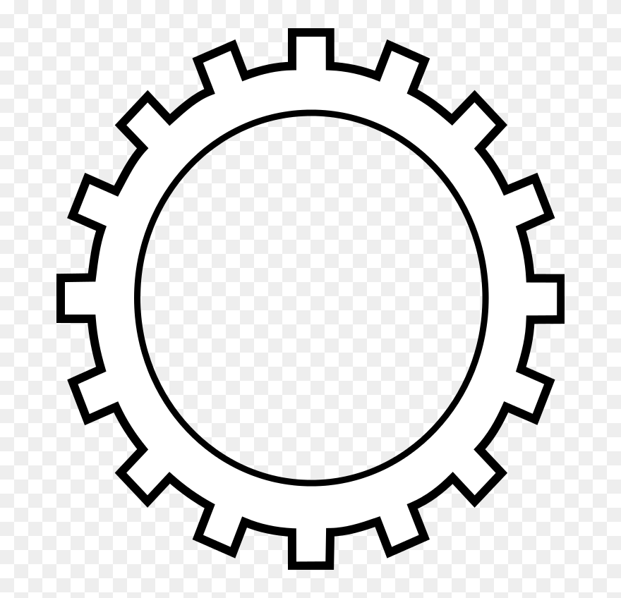 File - Engrenagem Br - Svg - Wikimedia Commons - Circle Of Holding Hands Drawing Clipart