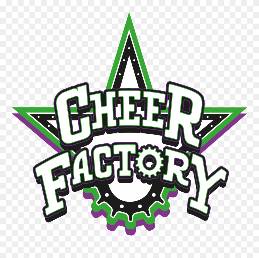 Transparent Cheerleading Clipart - Cheer Factory - Png Download