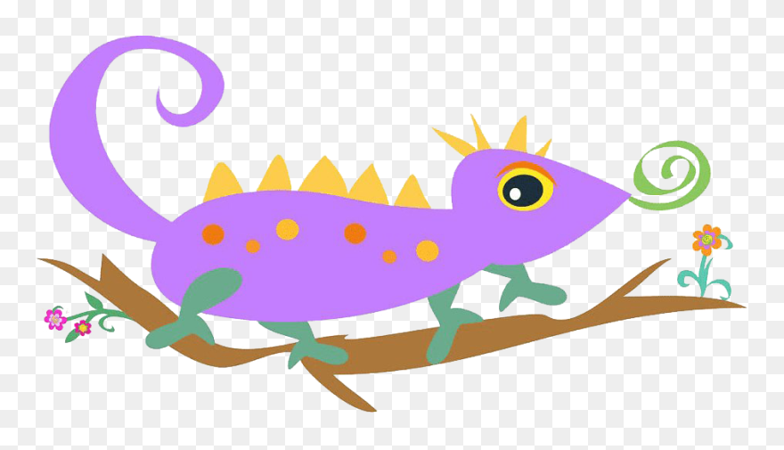 Purple Lizard Transparent Images Png - Lizard Clipart