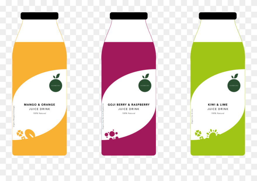 Juice Bottle Label Design , Png Download - Juice Bottle Label Design Png Clipart