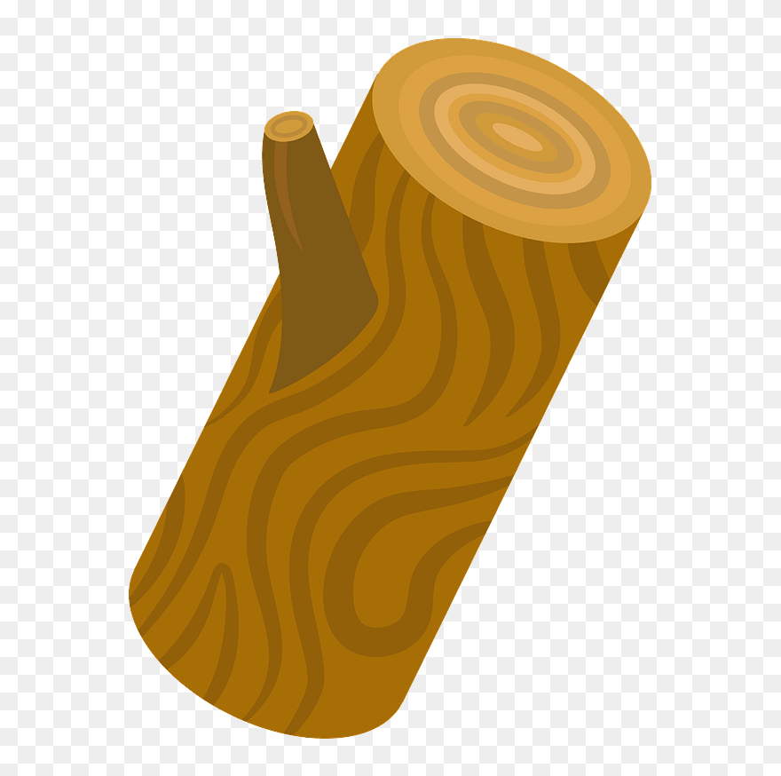 Tree Trunk Clipart - Illustration - Png Download