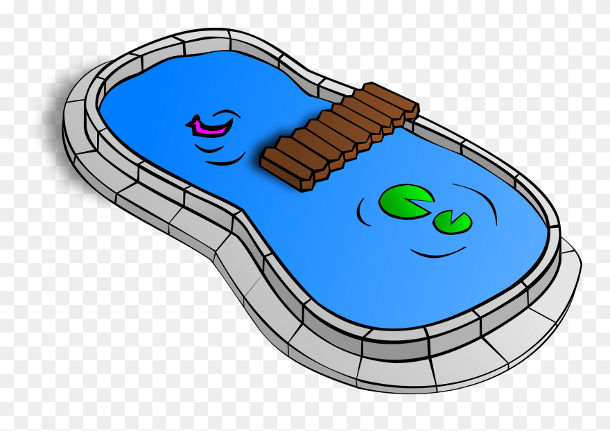 Pond Clip Art - Png Download