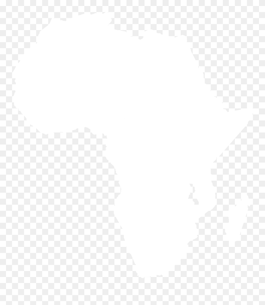 Transparent Water Pump Clipart - Africa Outline Black Background - Png Download
