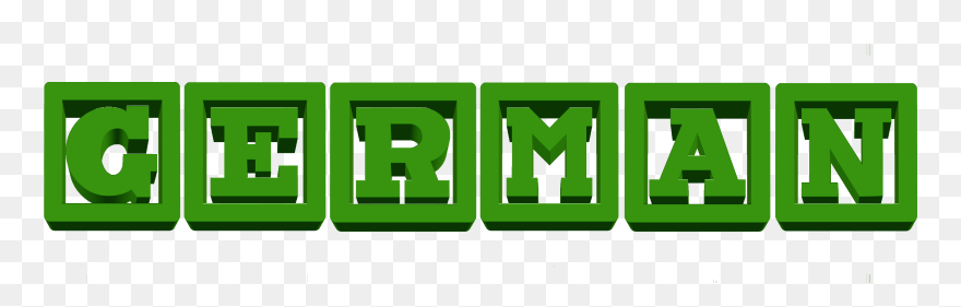 German Word Images Transparent Clipart